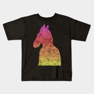 Bojack Sunset Classic - Vintage Distressed Kids T-Shirt